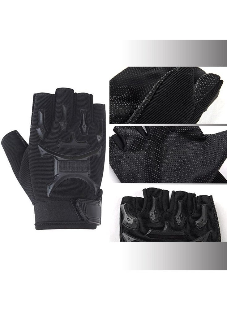VIUAUAX Cycling Gloves - Men's Bicycle Gloves for Cycling, Workout, Gym, Training, Fingerless Cycling Gloves Breathable Protective for Road Mountain Bike MTB Riding - Image 4